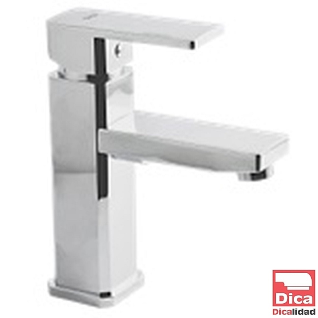 MONOMANDO PARA LAVABO CORTO ECOLOGICO CROMO F-4452TS DICA