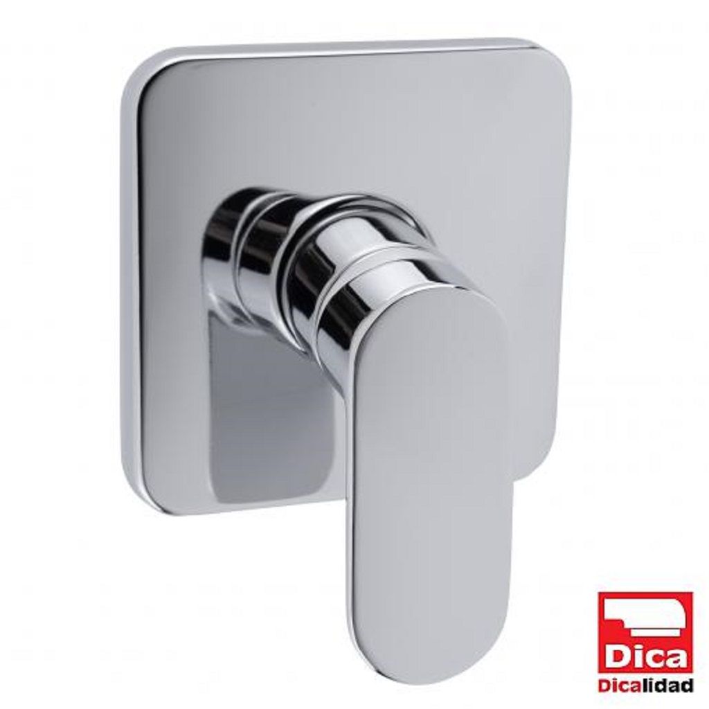 MONOMANDO PARA REGADERA Y/O TINA SENCILLO CROMO F-4472E DICA