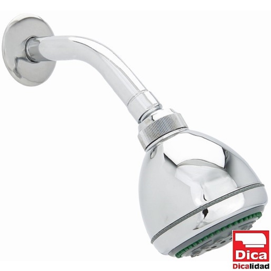 [0505F4509B] REGADERA BRAZO Y CHAPETON 3 FUNCIONES F-4509B