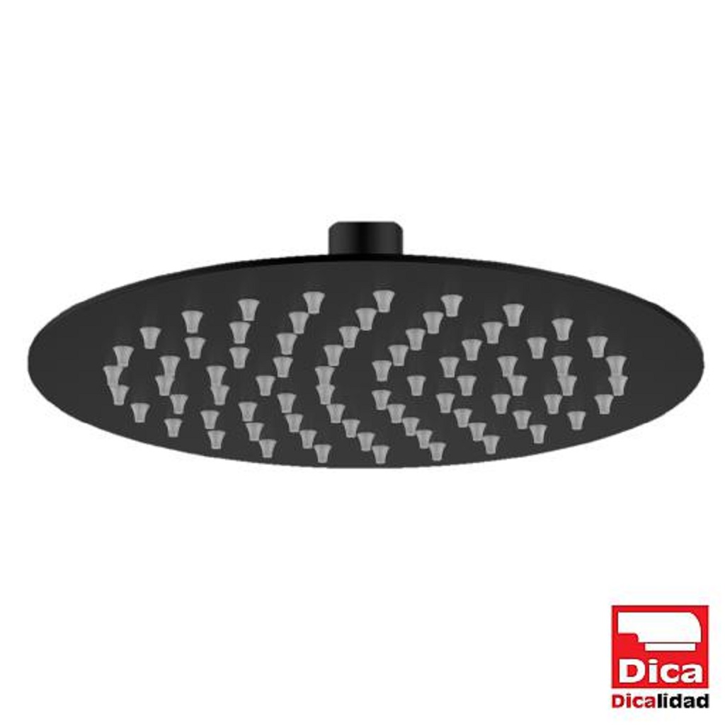 REGADERA ECOLOGICA 9” DE PLATO REDONDO SIN BRAZO 4541RTS.2 DICA