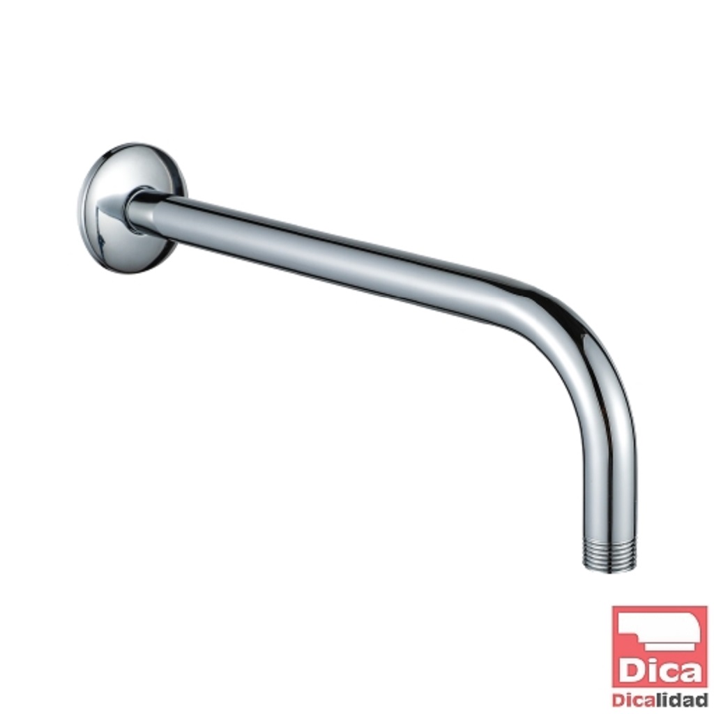 BRAZO REDONDO DE 30 CM A PARED CON CHAPETON F-4552BRR DICA