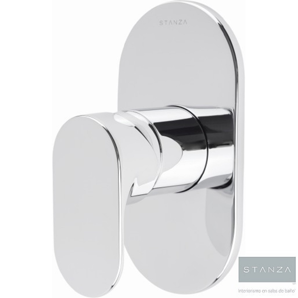 MONOMANDO PARA REGADERA Y/O TINA SENCILLO  STOA CROMO F-31.3162.21 STANZA