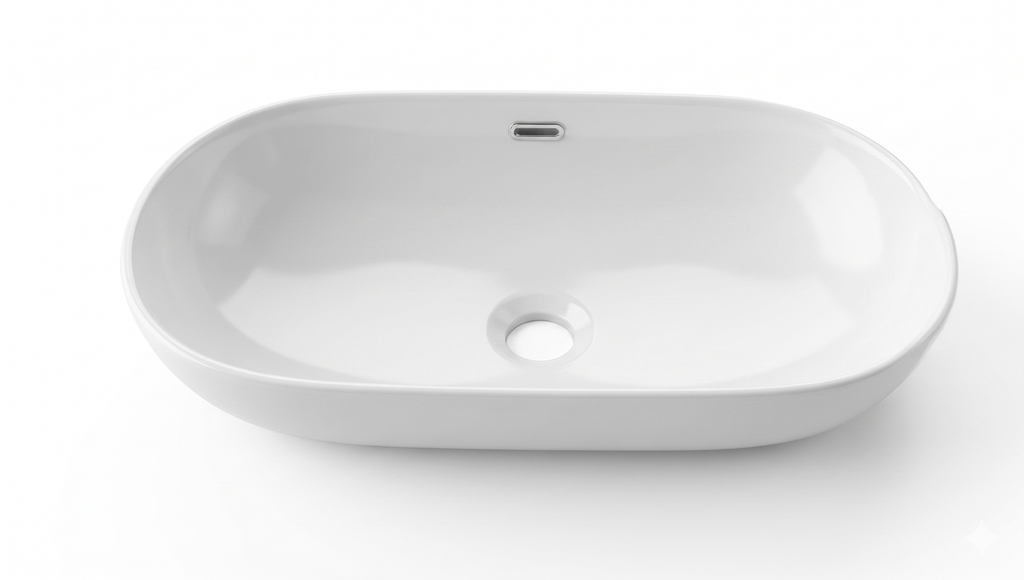 [05SF71710723] LAVABO DE SOBREPONER OVALE BCO STANZA***L