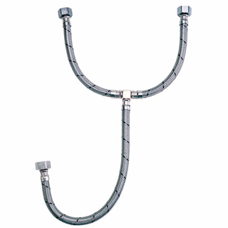 MANGUERA PARA LAVABO Y/O FREGADERO "T" F-AL-T55 COFLEX"