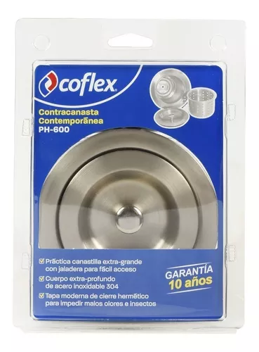 CONTRACANASTA P/ FREGADERO AC. INOX  F-PH-600 COFLEX