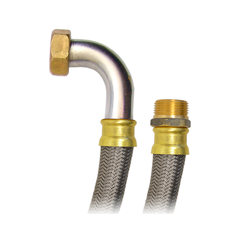 MANGUERA PARA HIDRONEUMATICO VINILO 1" F.I.P CON CODO 90°X 1" NPT F- COFLEX