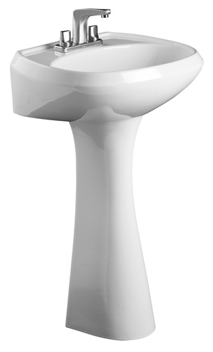 [09OAULB2O] LAVABO AUSTRIA BLANCO ORION  2 ORIFICIOS