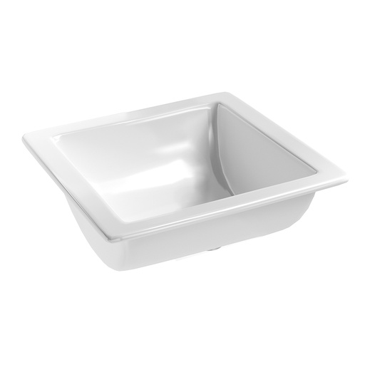 [09OAULCB] LAVABO AUDAZE CUADRADO BAJO CUBIERTA BLANCO ORION 52820