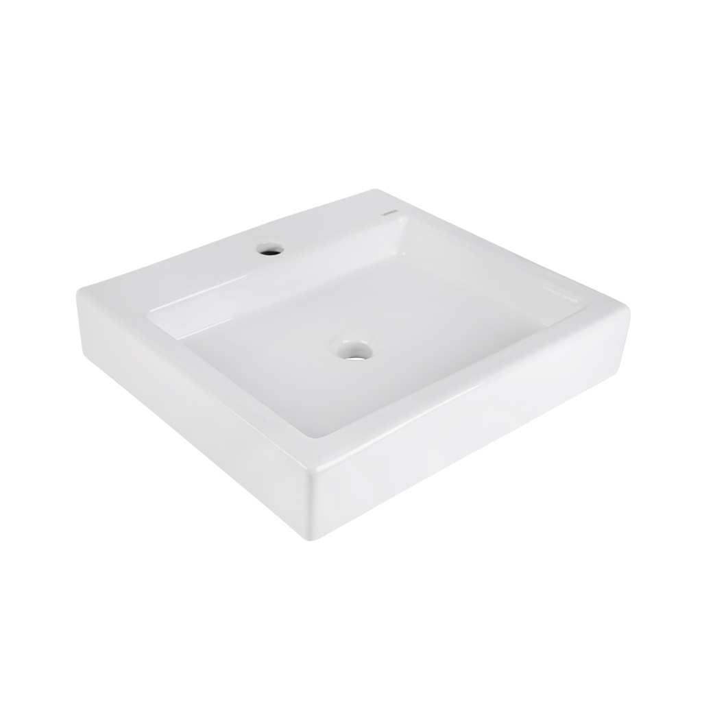 LAVABO KUB BLANCO PARA MONOMANDO ORION LV1021A021