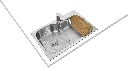 TEKAWAY PAQUETE TODO EN 1 DM 33.22 1C 978 (FREG, MON, CC, CANASTILLA,TABLA DE PICAR)