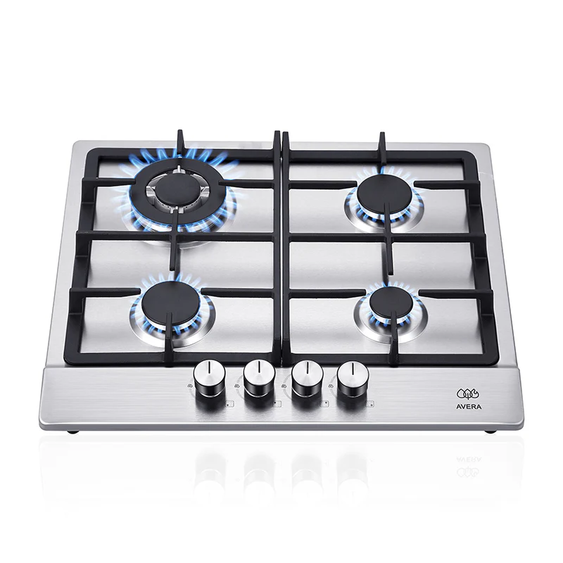 PARRILLA DE COCCION A GAS 4 QUEMADORES AC INOX F-AI4 AVERA