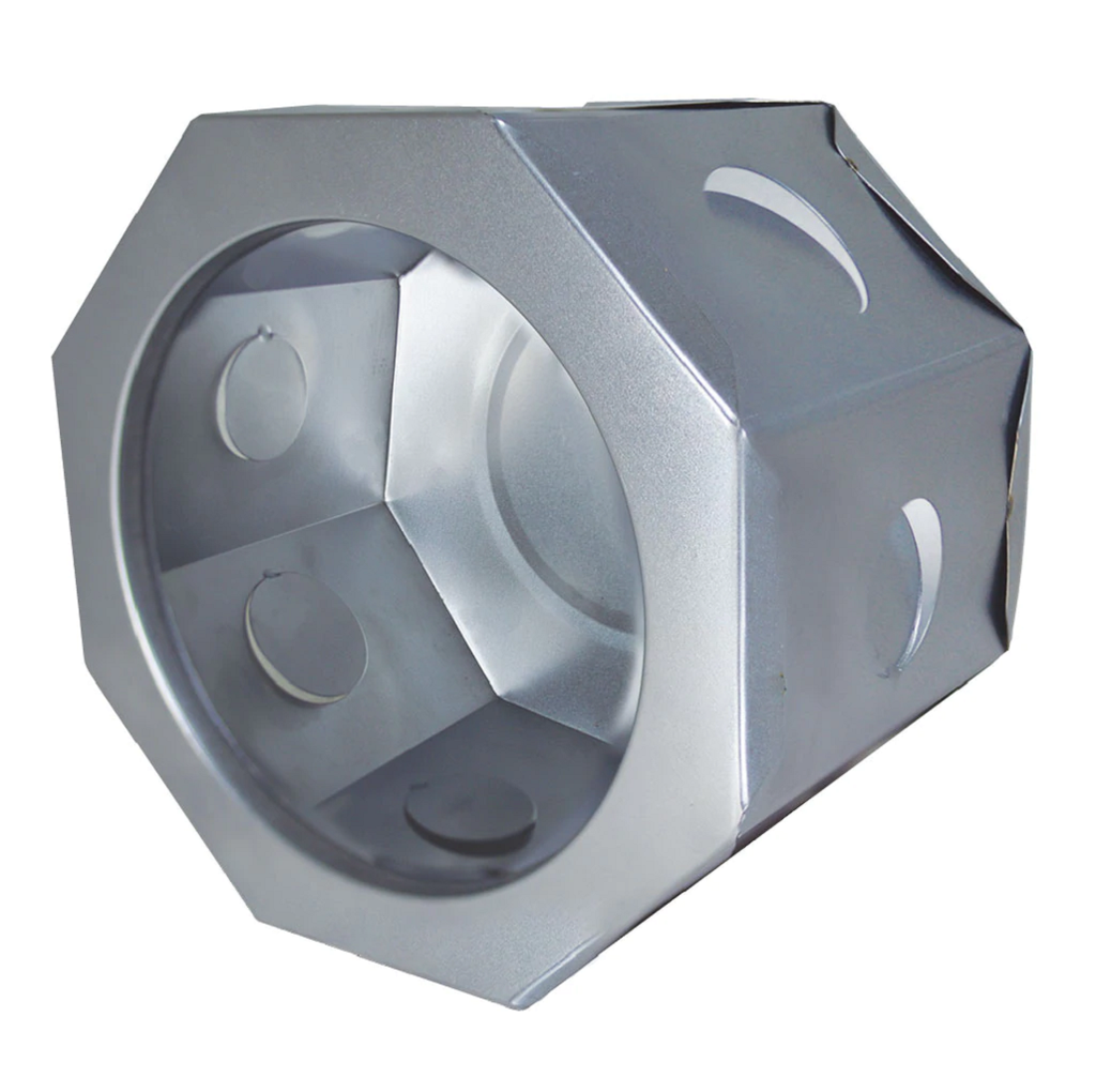 [E0107CG10CM] BOTE INTEGRAL PINTADO CONO GRANDE 10 CM