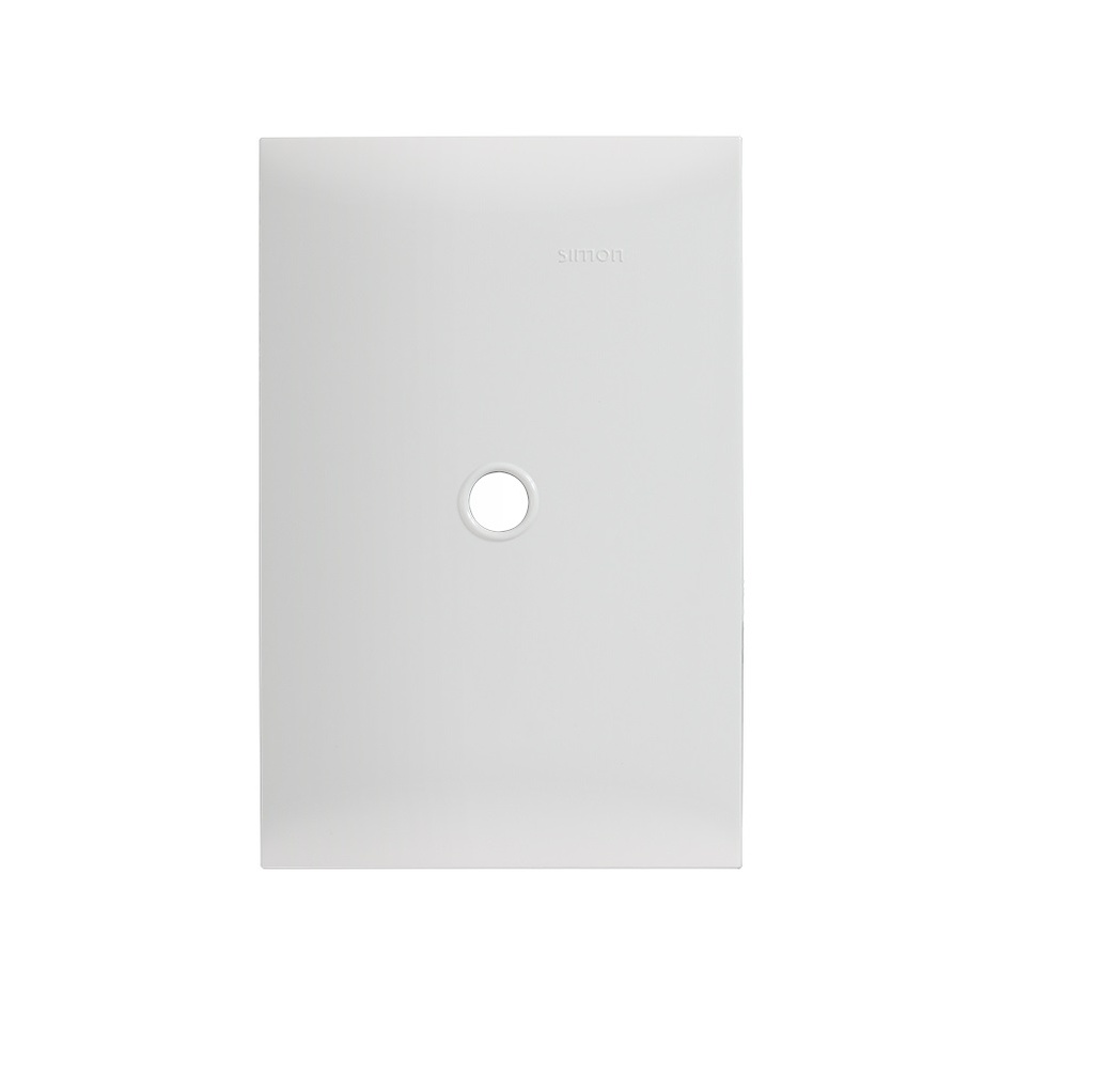 PLACA BLANCA SALIDA CABLE CON CHASIS