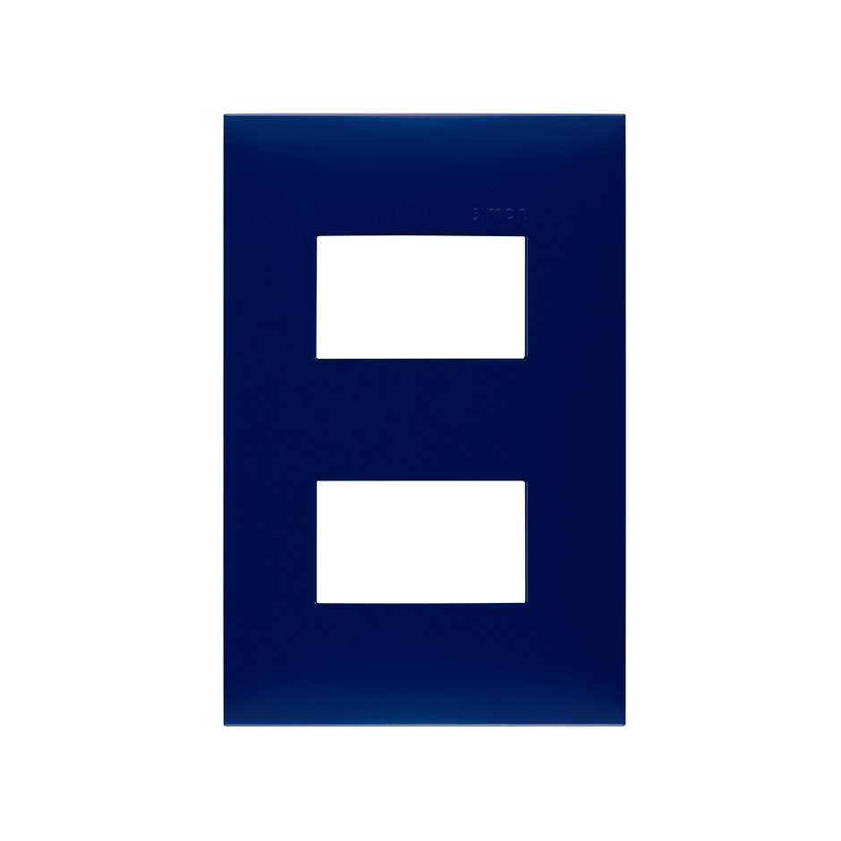 PLACA AZUL B. 2 MOD S/CHASIS SIMON*****