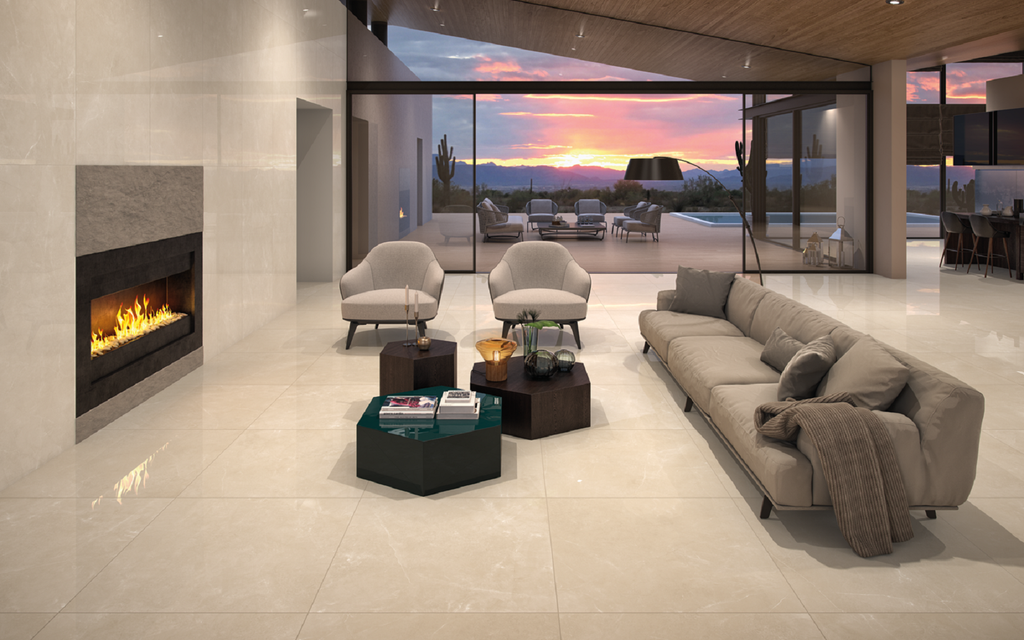 PISO LIVING PL CREMA SEGUNDA CALIDAD 75X150.2 CM 1.13 M2/CAJA RECTIFICADO ARKO