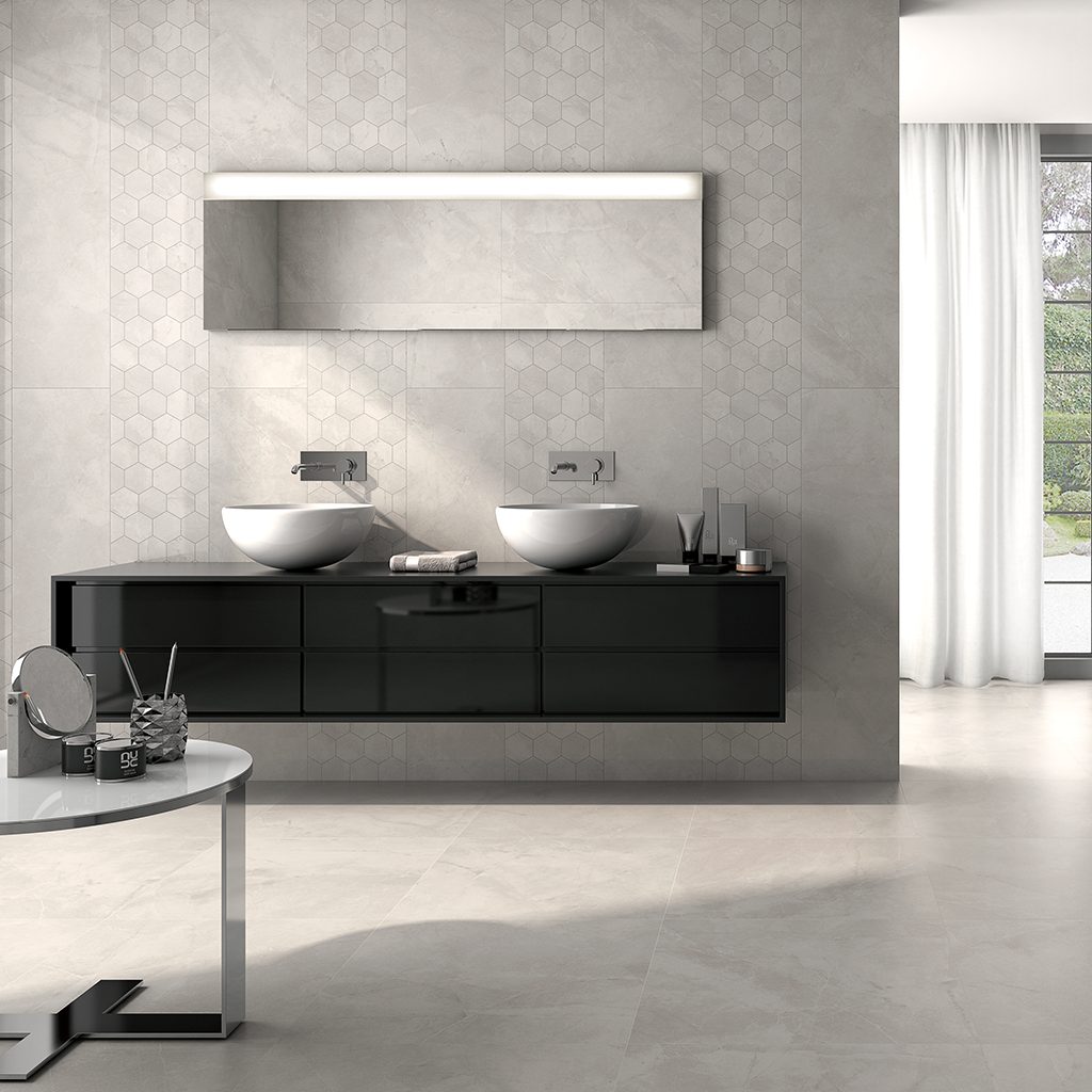 PISO MONARCA NIEBLA 29.7X119.4 CM 1.06 M2/CAJA RECTIFICADO ARKO*****