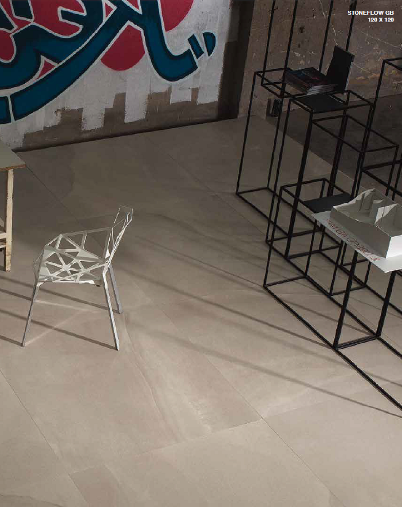 [PLSTON120GB120120] PISO STONEFLOW 120 GB 120X120 CM 1.44 M2/CAJA RECTIFICADO LAFAENZA