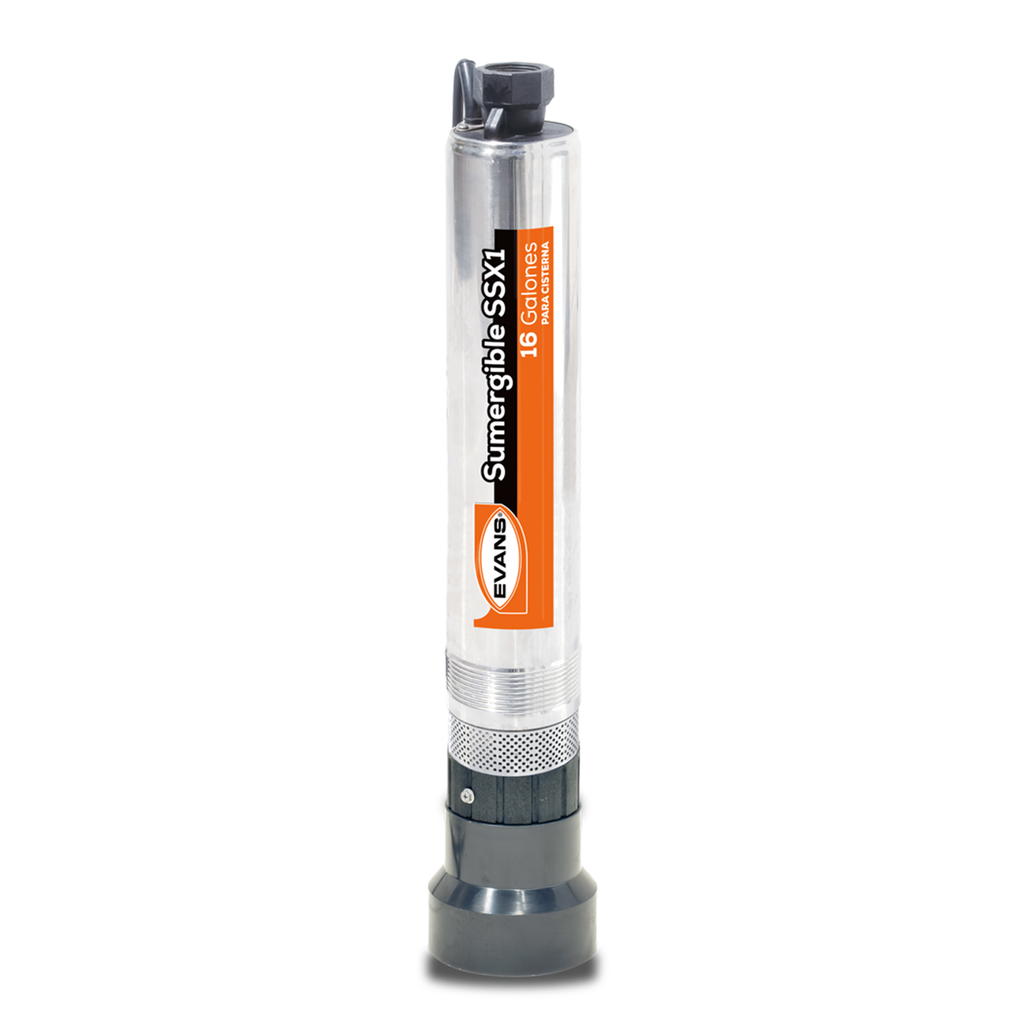 BOMBA SUMERGIBLE  P/CISTERNA DE 1 HP EVANS
