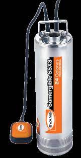 [VSSX3ME100F3] BOMBA SUMERGIBLE MONOFASICA 25 GPM 1.0HP 110V EVANS*****
