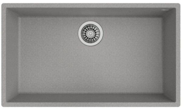 TARJA PARA SUBMONTAR COLOR TEGRANITE STONE GRAY MODELO SQUARE 72.40 TG SG 115230016 TEKA