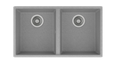 TARJA PARA SUBMONTAR COLOR STONE GRAY MODELO SQUARE 760 TG SG 115260025 TEKA