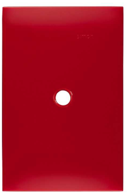 PLACA ROJO G. SALIDA CABLE S/CHAS SIMON*****