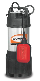 BOMBA SUMERGIBLE P/CISTERNA DOMESTICA 1HP SPM1ME100F-F EVANS