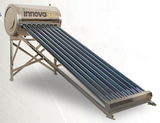 CALENTADOR SOLAR 12 TUBOS 110 LT HP-12 T ALTA PRESION INNOVA SUN
