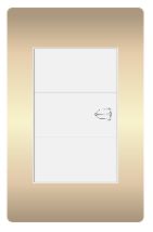 PLACA LINEA BOREAL ORO H-052 SERIE SEL