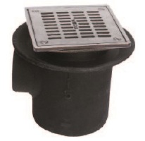 [0509F115C] COLADERA REJILLA CUADRADA CM FIG. 115-C FOSA