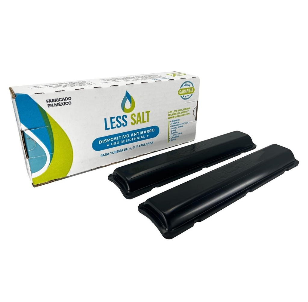 [LESSLSHRUNIP] SUAVIZADOR HABITACIONAL TIPO ABC 1/2"- 3/4"-1" LSHR-UNI-P LESS SALT