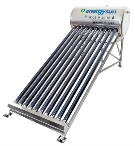 CALENTADOR SOLAR 20 TUBOS 200 LT ES 1800/58-20HP  ALTA PRESION ENERGYSUN