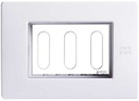 PLACA PARED IP55 BLANCO S26 2600710-030 SIMON