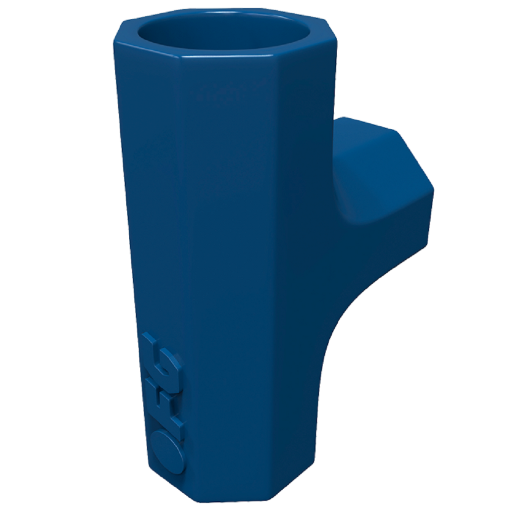 [01030213] TEE CPVC AZUL (1/2)