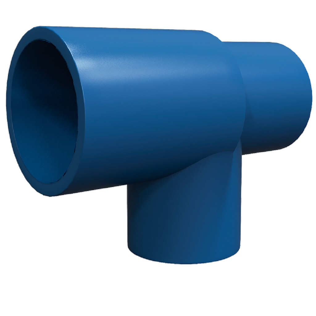 TEE REDUCIDA CPVC AZUL 3/4