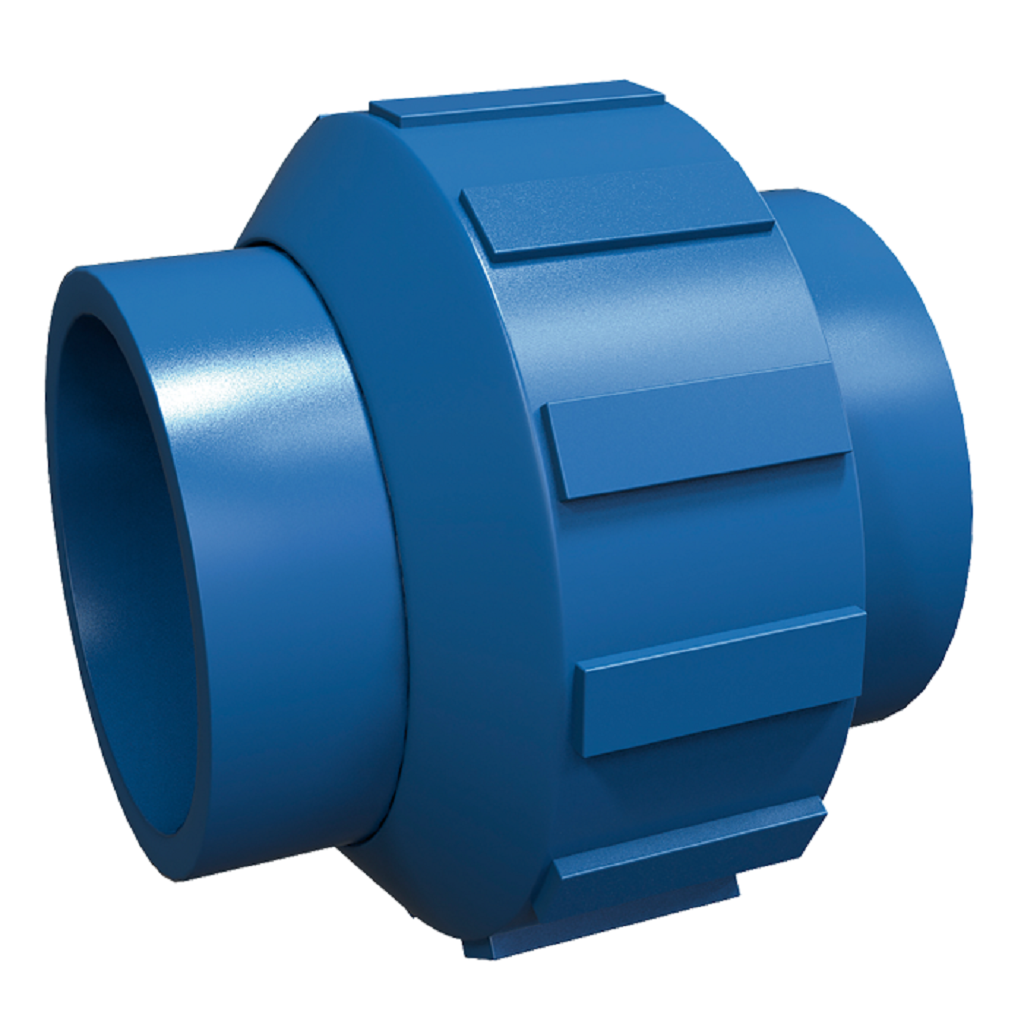 TUERCA UNION CPVC AZUL