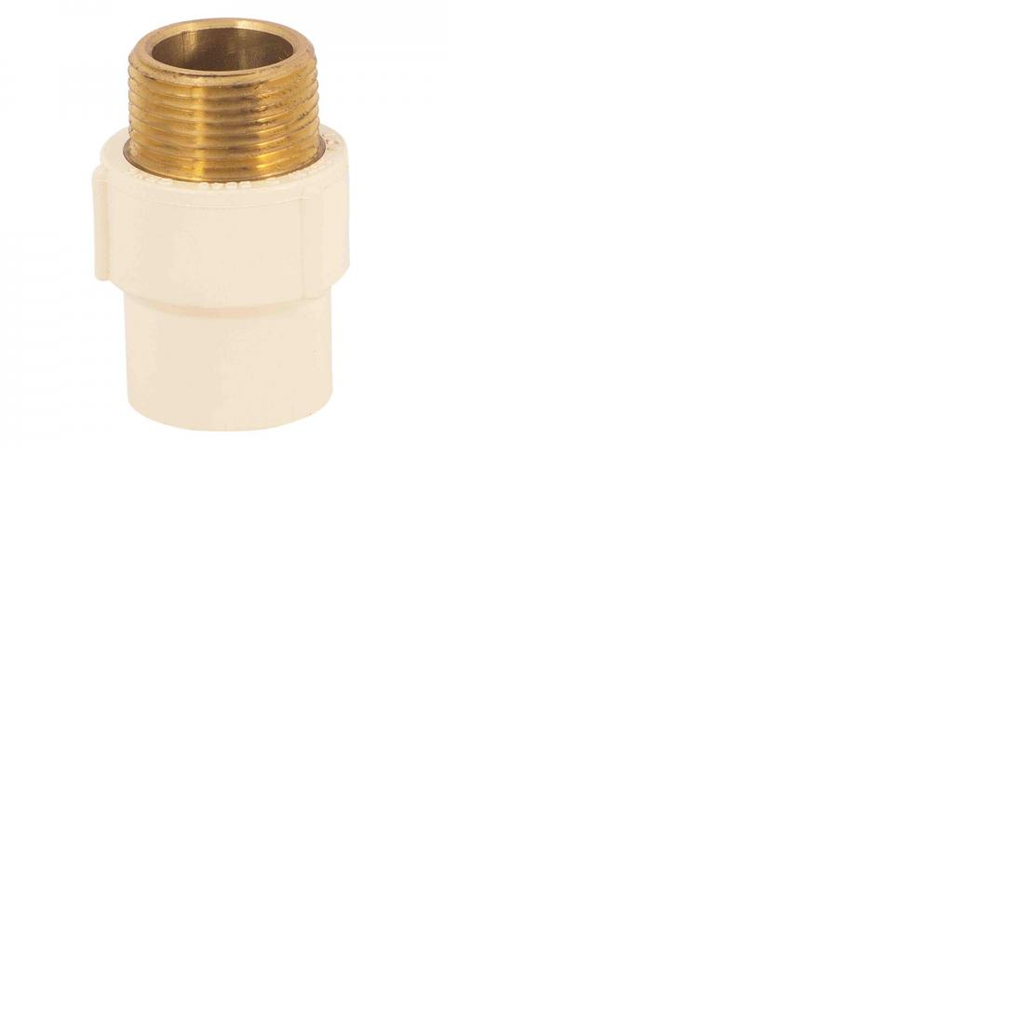 ADAPTADOR MACHO INSERTO BRONCE CPVC