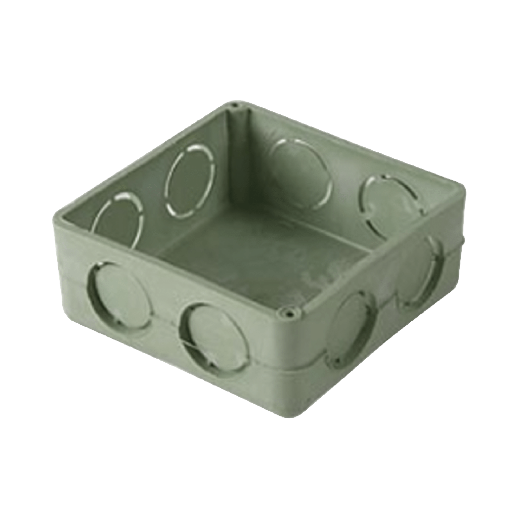 CAJA CUADRADA SIN TAPA PVC PESADO CONDUIT