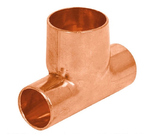 TEE REDUCIDA COBRE 3/4