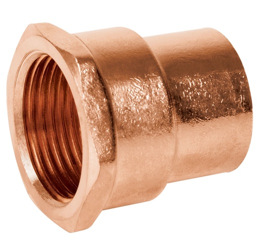 CONECTOR ROSCA INT. COBRE
