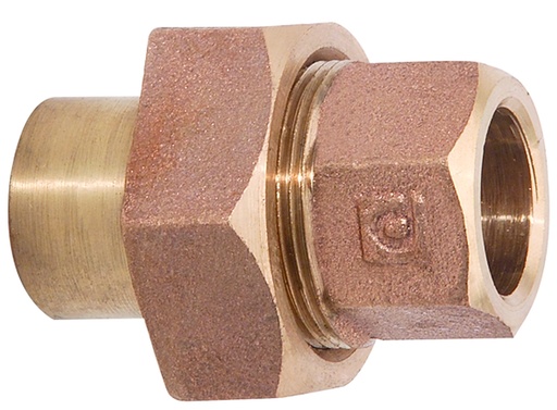 TUERCA UNION  CU HIERRO COBRE
