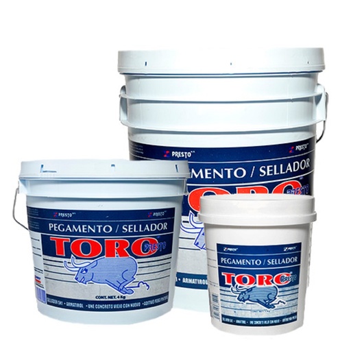 PEGAMENTO/SELLADOR TORO CUBETA PRESTO