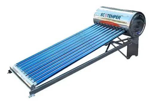 [03SE120APS] CALENTADOR SOLAR ECOTEMPER 12 TUBOS ALTA PRESIÓN 120 LTS. (SERPENTIN)