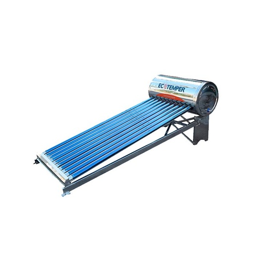 [03SE150APHP] CALENTADOR SOLAR ECOTEMPER 12 TUBOS ALTA PRESIÓN 150 LTS (HEAT PIPE)