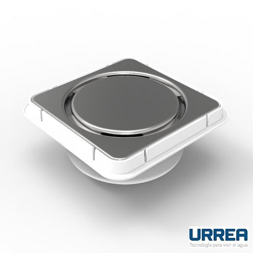 [0504F192CTR] COLADERA UNIVERSAL CON TAPA CUADRADA DELINEADO REDONDO 192CTR URREA