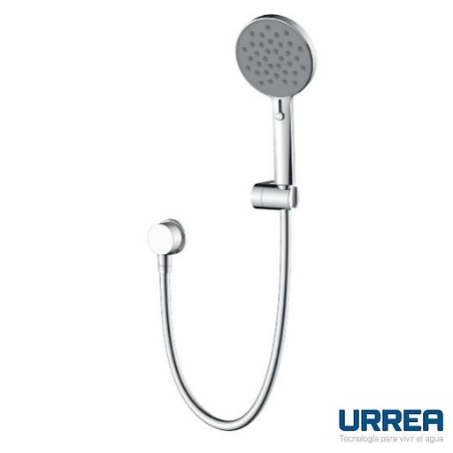 [0504F2024] REGADERA DE TELÉFONO CAMBIO DE FLUJO CROMO F-2024 URREA