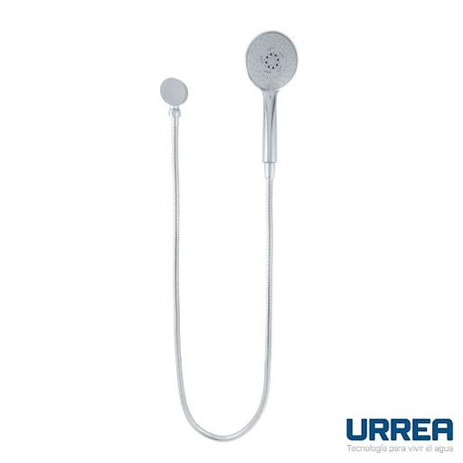 [0504F2025] REGADERA DE TELÉFONO DE 5 FUNCIONES CROMO F-2025 URREA