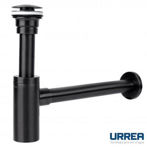[0504F21532] CESPOL PARA LAVABO CON CONTRA NEGRO SATIN 2153.2 URREA
