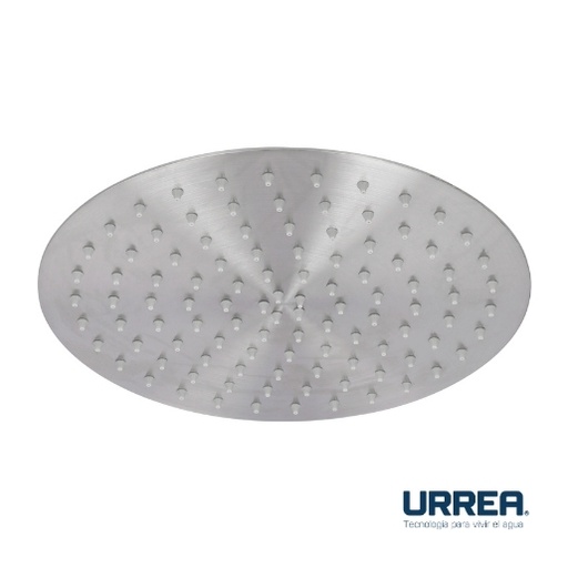 [0504F2225INOX9] REGADERA DE PLATO REDONDA 25 CM SIN BRAZO SATIN 2225INOX.9 URREA