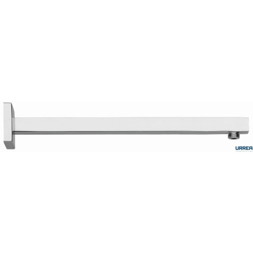 [0504F2305INOX] BRAZO P/ REGADERA A PARED CUADRADO INOX 45 CM F-2305INOX URREA